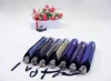 High-quality three-fold black vinyl sun-protective pencil umbrellas, UV-blocking sunshades, street stall supply, wholesale in stock Application Scenario